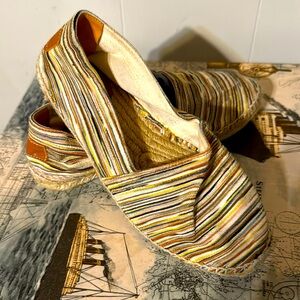 MISSONI X Castaner Kendra Espadrilles Flats Shoes Multicolor size 38